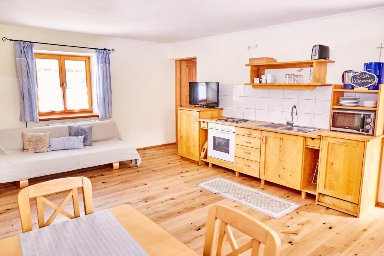 ヴァルトキルヒェンDer Breinhof - Euer Urlaubsbauernhofアパートメント エクステリア 写真