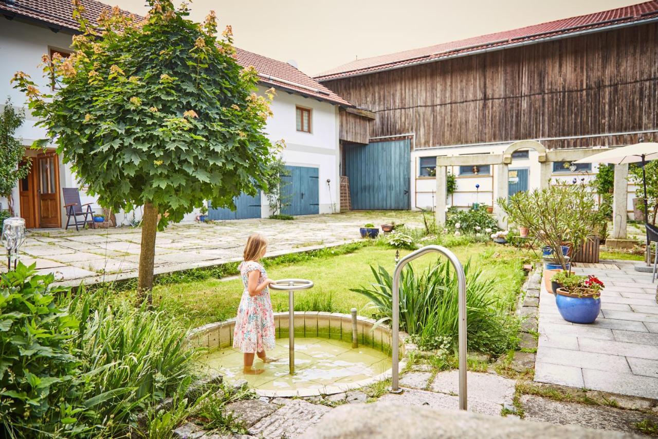 ヴァルトキルヒェンDer Breinhof - Euer Urlaubsbauernhofアパートメント エクステリア 写真